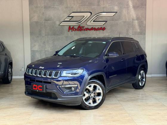 JEEP COMPASS 2.0 16V FLEX LONGITUDE AUTOMÁTICO JEEP COMPASS 2.0 16V FLEX LONGITUDE AUTOMÁTICO